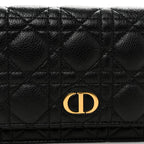 Supple Calfskin Caro Belt Bag Black