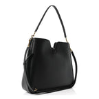 Smooth Calfskin Medium Camille 16 Soft Bag Black