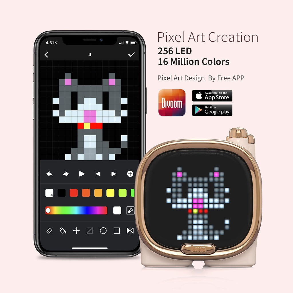 Bluetooth Speaker Portable Mini Music Cute Wireless Desk Setup Christmas Gift for Children
