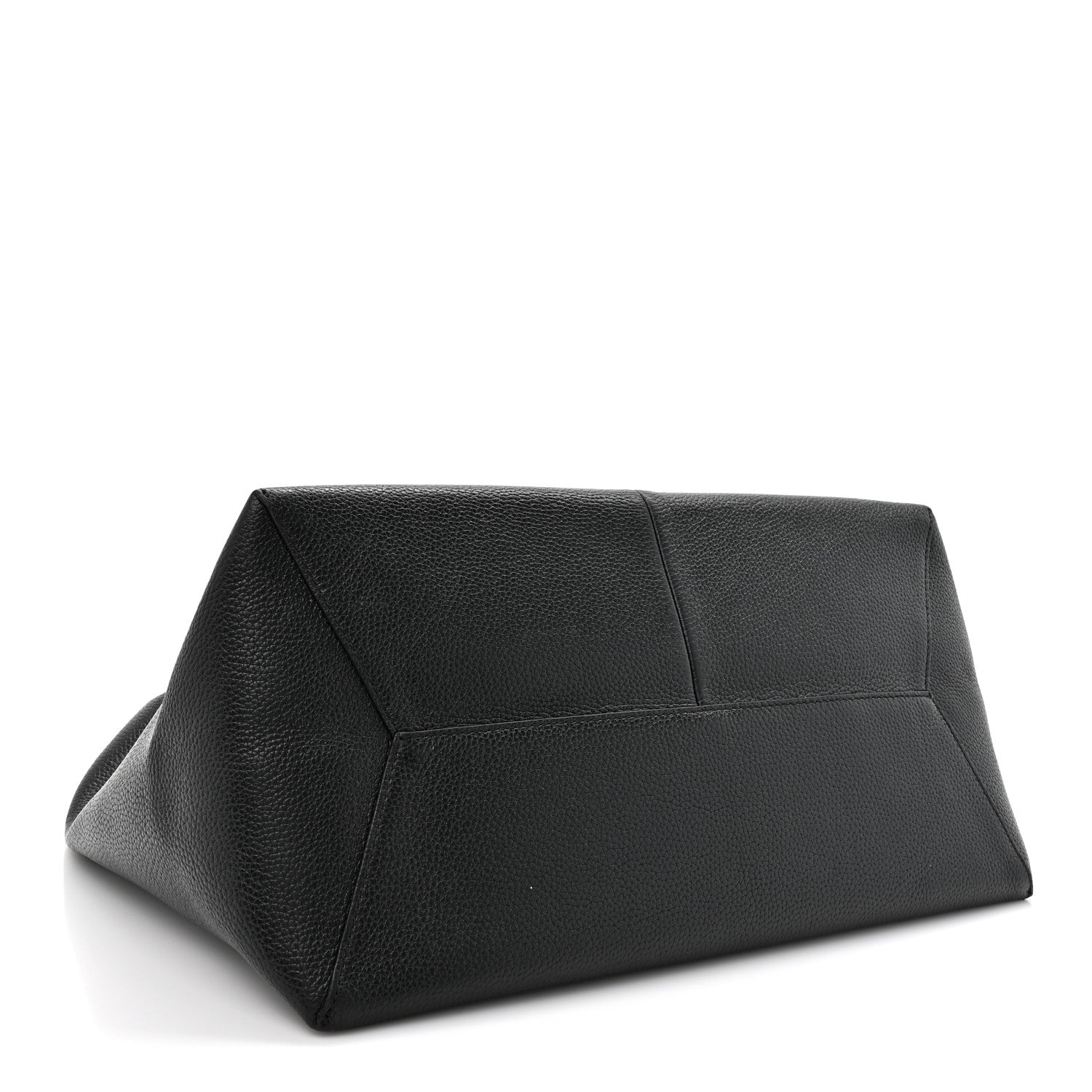 Grained Calfskin Medium The Sack Bag Black