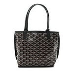 Goyardine Reversible Mini Anjou Black