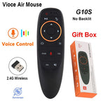 backlit voice flying mouse 2.4G wireless remote control six-axis gyroscope air flying mouse voice flying mouse