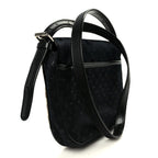 Satin Mini Monogram Conte De Fees Patchwork Musette Black