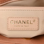 Caviar Quilted Wavy CC Hobo Beige