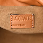Calfskin Mini Flamenco Knot Clutch Warm Desert