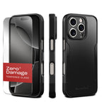 SAHARA - Classic Series Case & Tempered Glass Kit - Apple iPhone 16 Pro Max