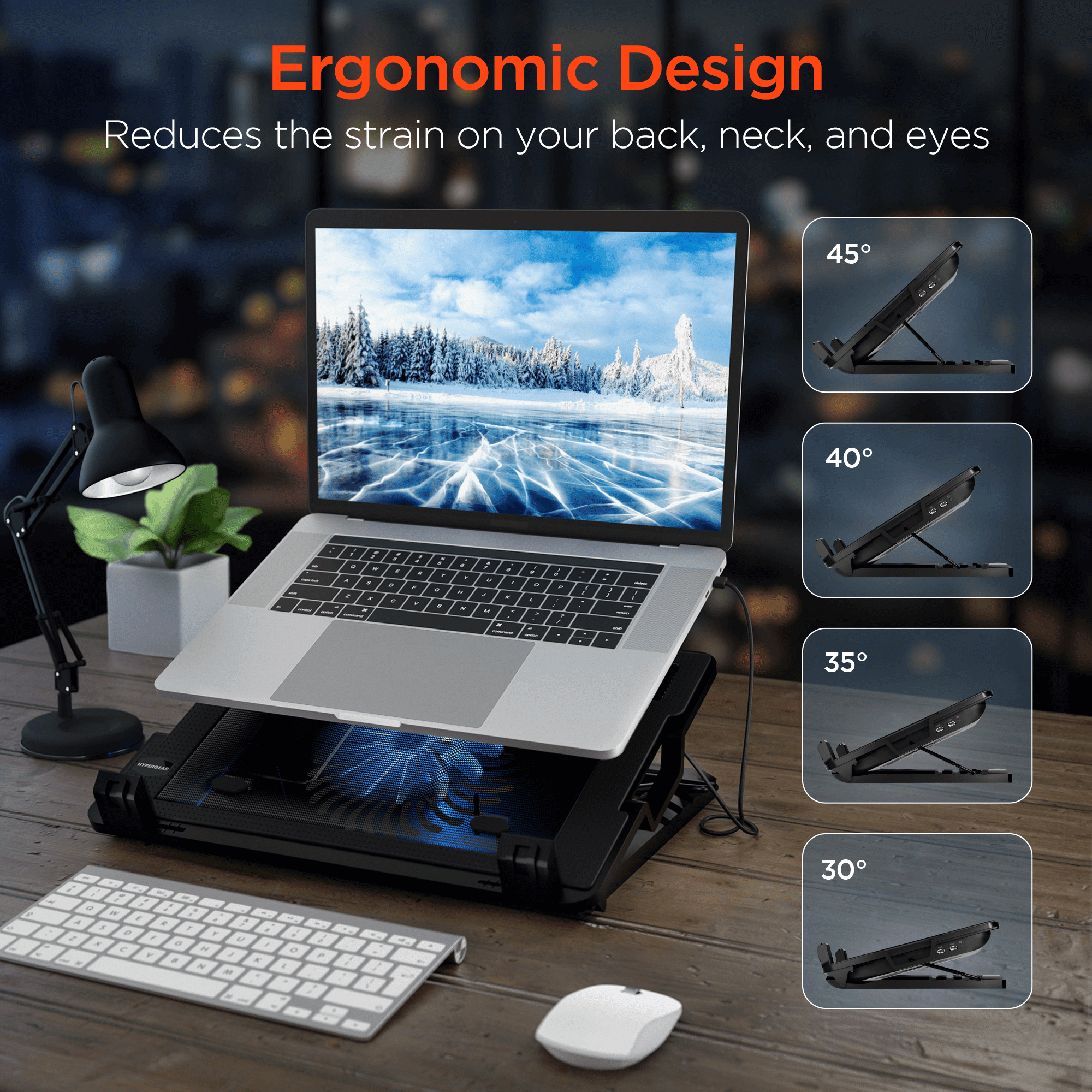 UpRite Air Portable Laptop Cooling Stand
