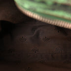 Lizard Print Camera Bag Grass Green