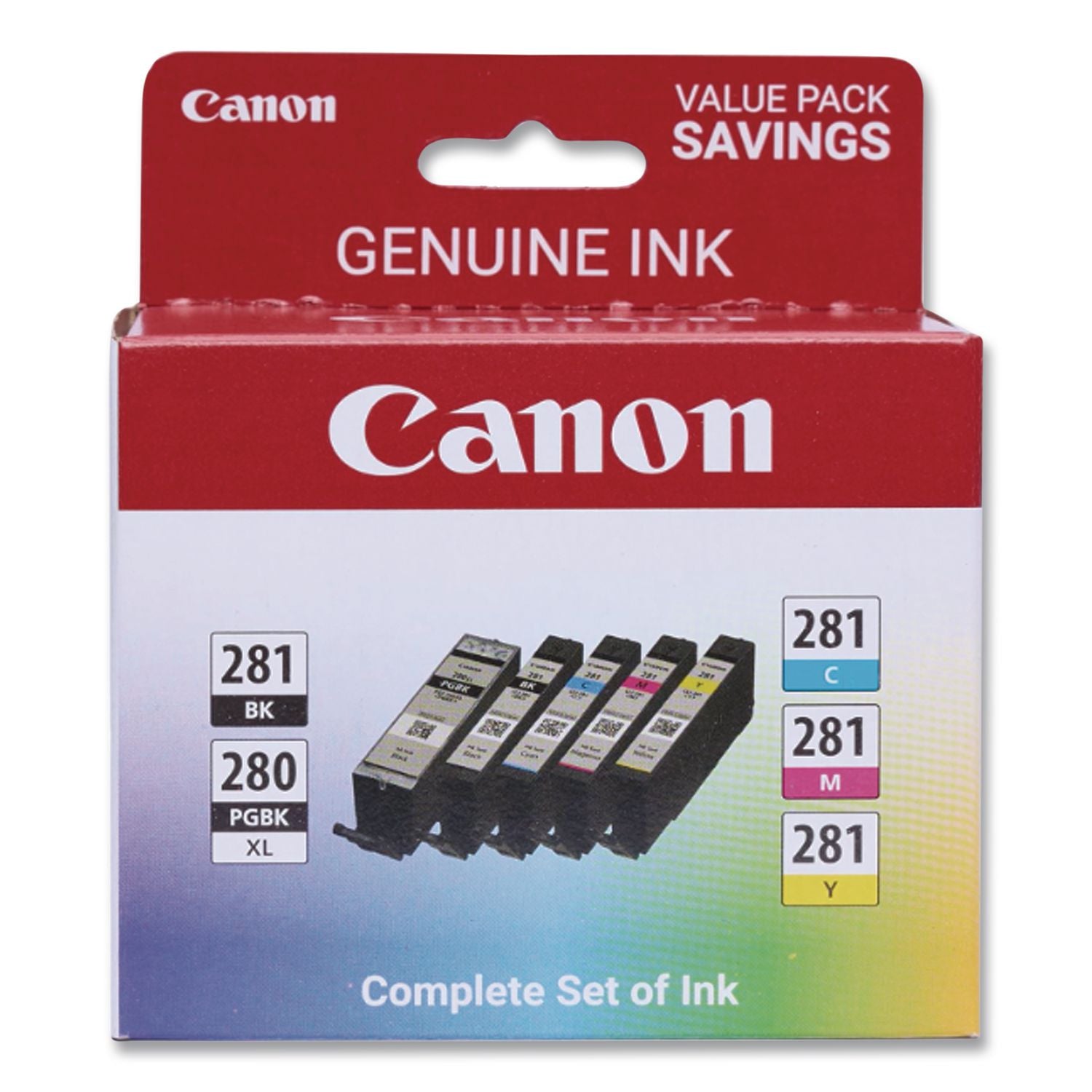 Canon  CLI-281/PGI-280XL Ink/Paper