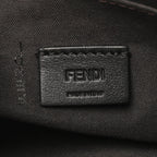 Vitello Soft F is Fendi Bi-Color FF 1974 Embossed Envelope Wallet On Chain with Pouches Maya Black