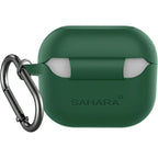 SAHARA - Venture Series Silicone Case for Samsung Galaxy Buds3 and Buds3 Pro Headphones - Cactus Green