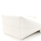 Calfskin Mini Bucket Bag White