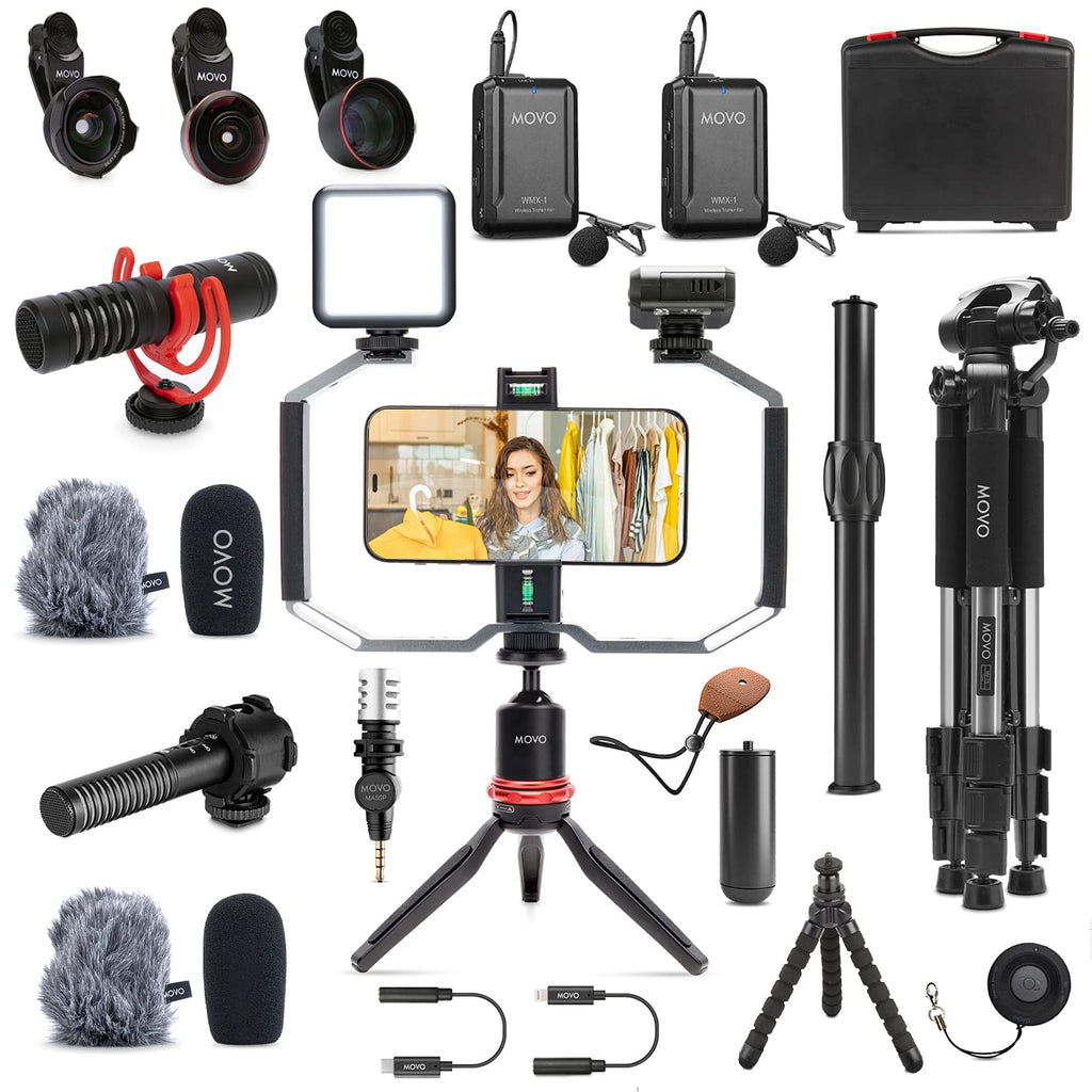 Movo iVlog5 Director's Video Kit for Lightning