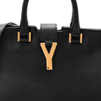 Calfskin Small Classic Y Cabas Black