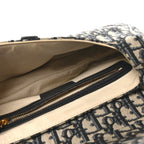 Oblique Saddle Bag Blue