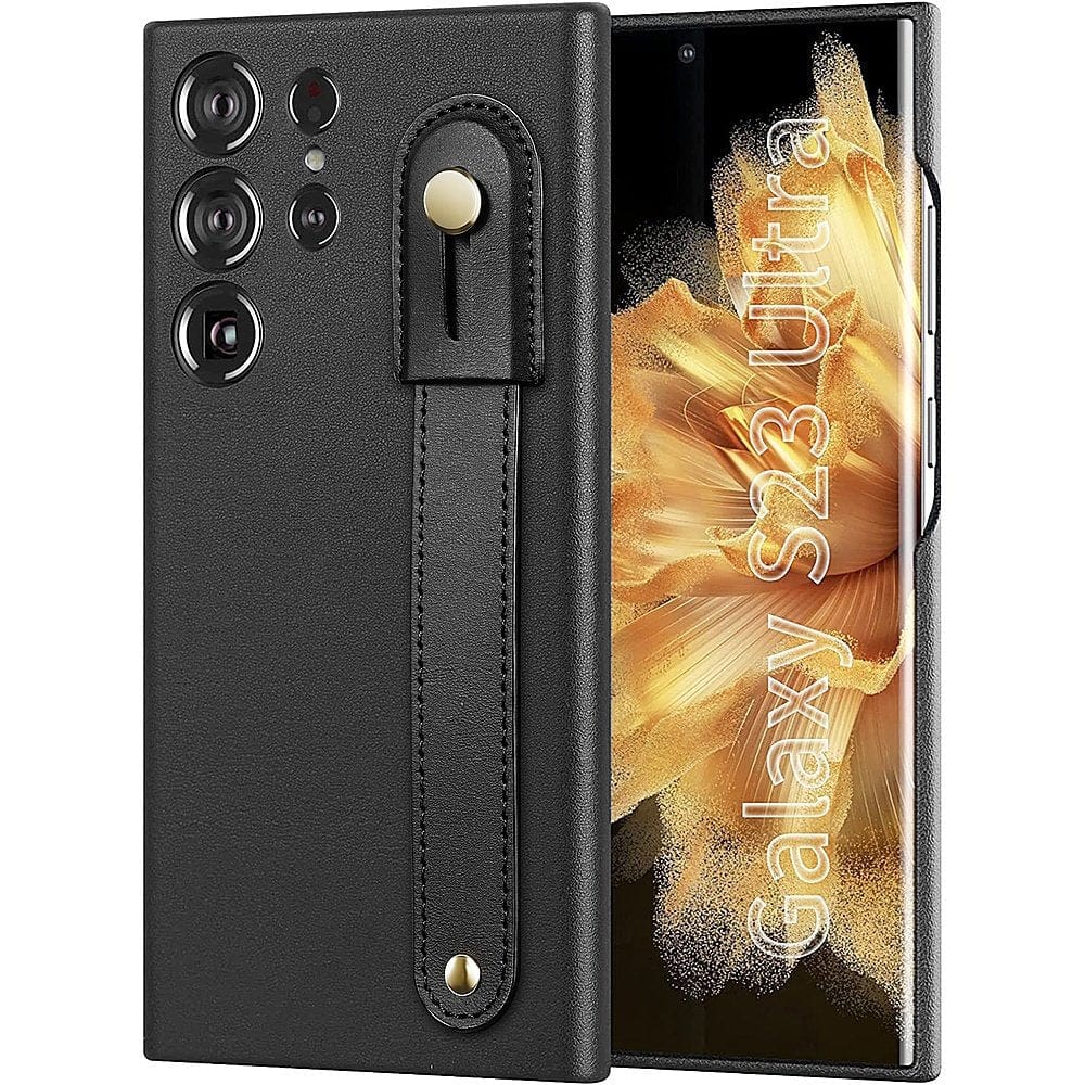 SAHARA - Indy Series Genuine Leather Case - Samsung Galaxy S23 Ultra