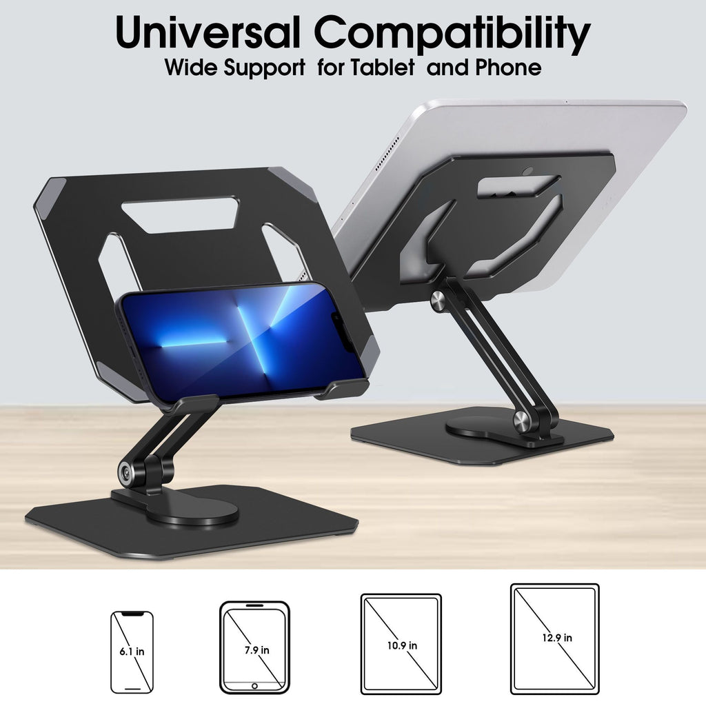 Portable Foldable 360° Rotating Tablet Stand