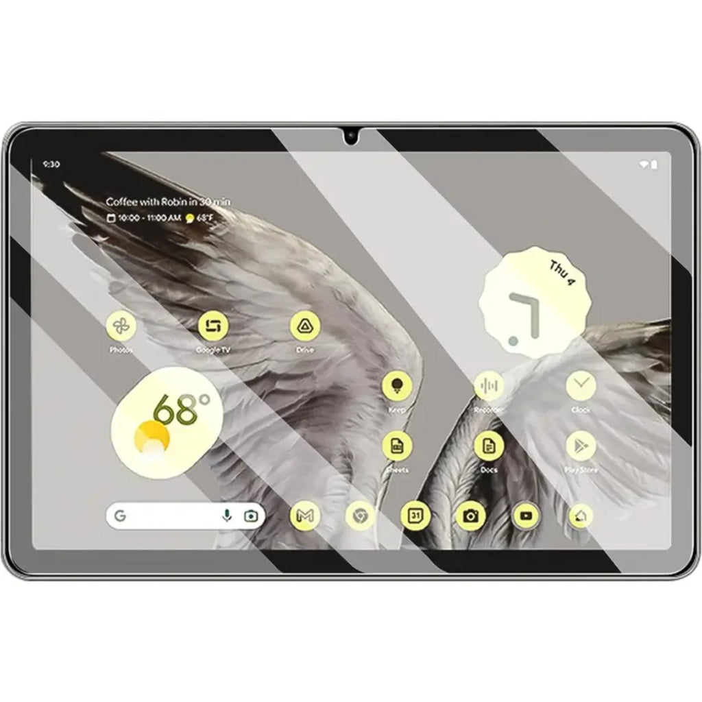 SAHARA - ZeroDamage Ultra Strong Tempered Glass Screen Protector for Google Pixel Tablet - Clear