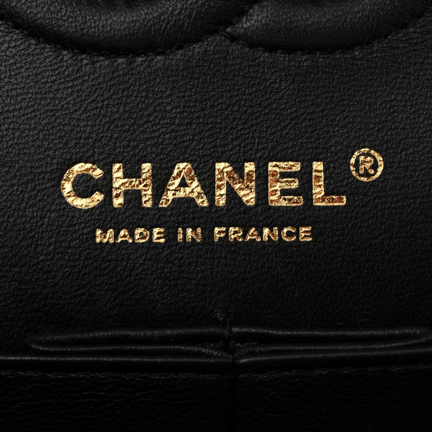 Lambskin Quilted Small Double Flap Black