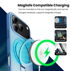 Entronix [Magnetic] Case Compatible with iPhone 17 Pro - Soft-Touch Liquid Silicone Gripstand