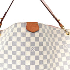 Damier Azur Graceful MM Rose Ballerine