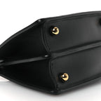 Shiny Nappa Petite Peekaboo I SEE U Satchel Black