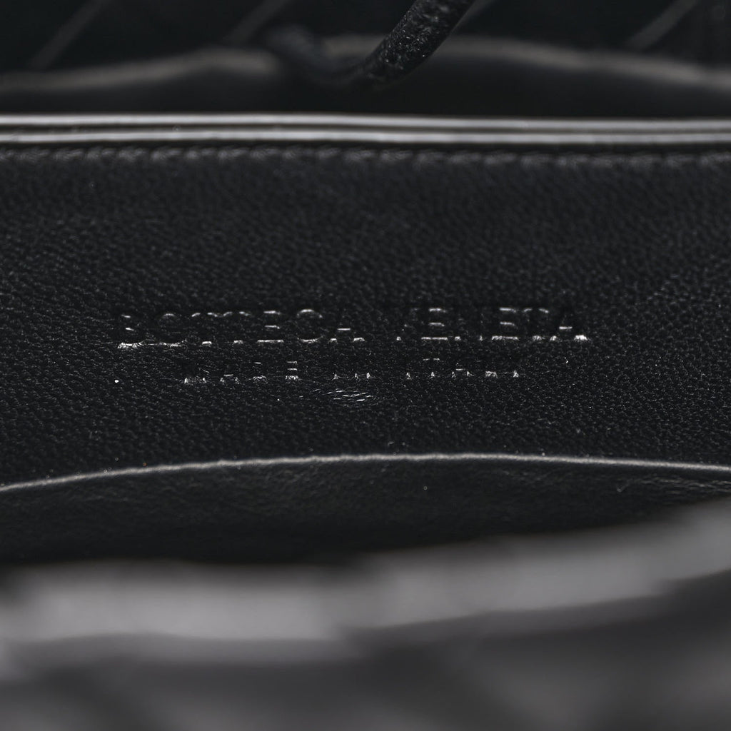 Nappa Intrecciato Small Tote Black