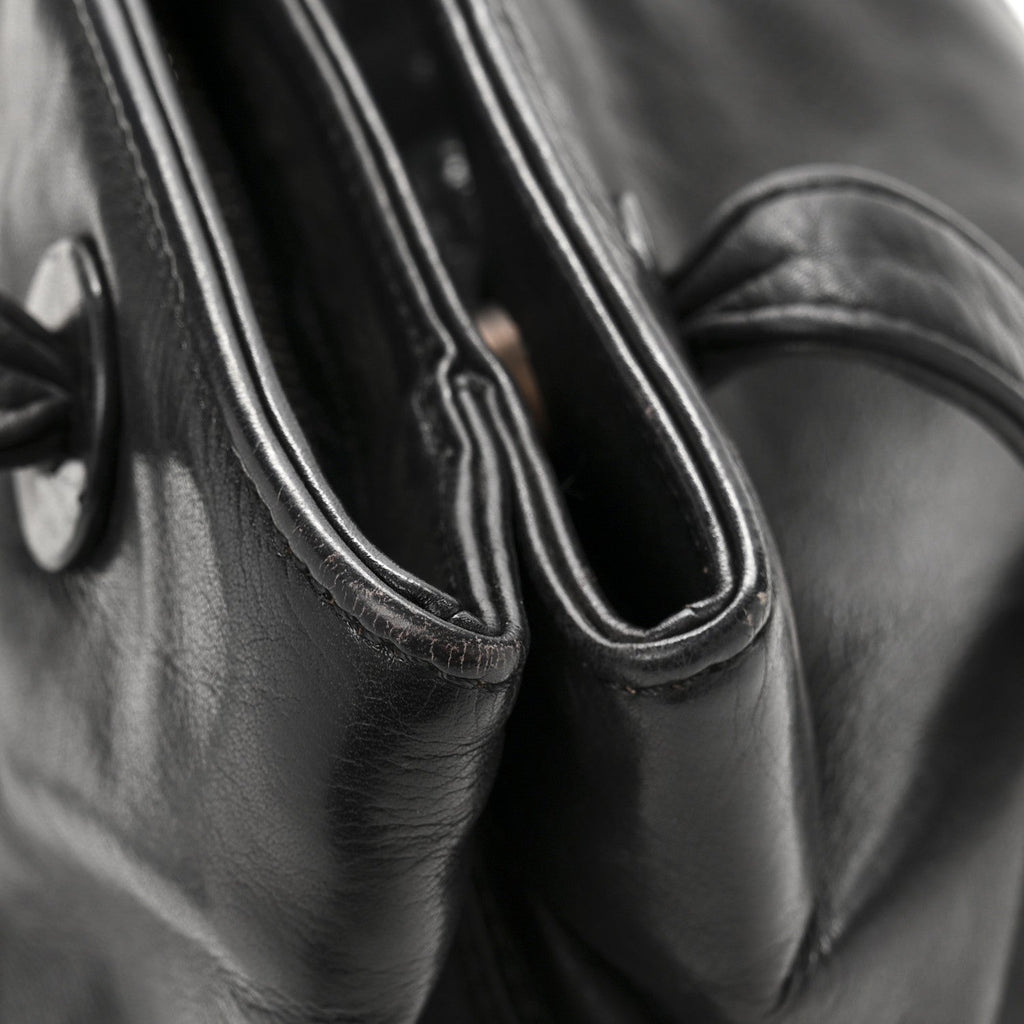 Lambskin CC Shoulder Bag Black