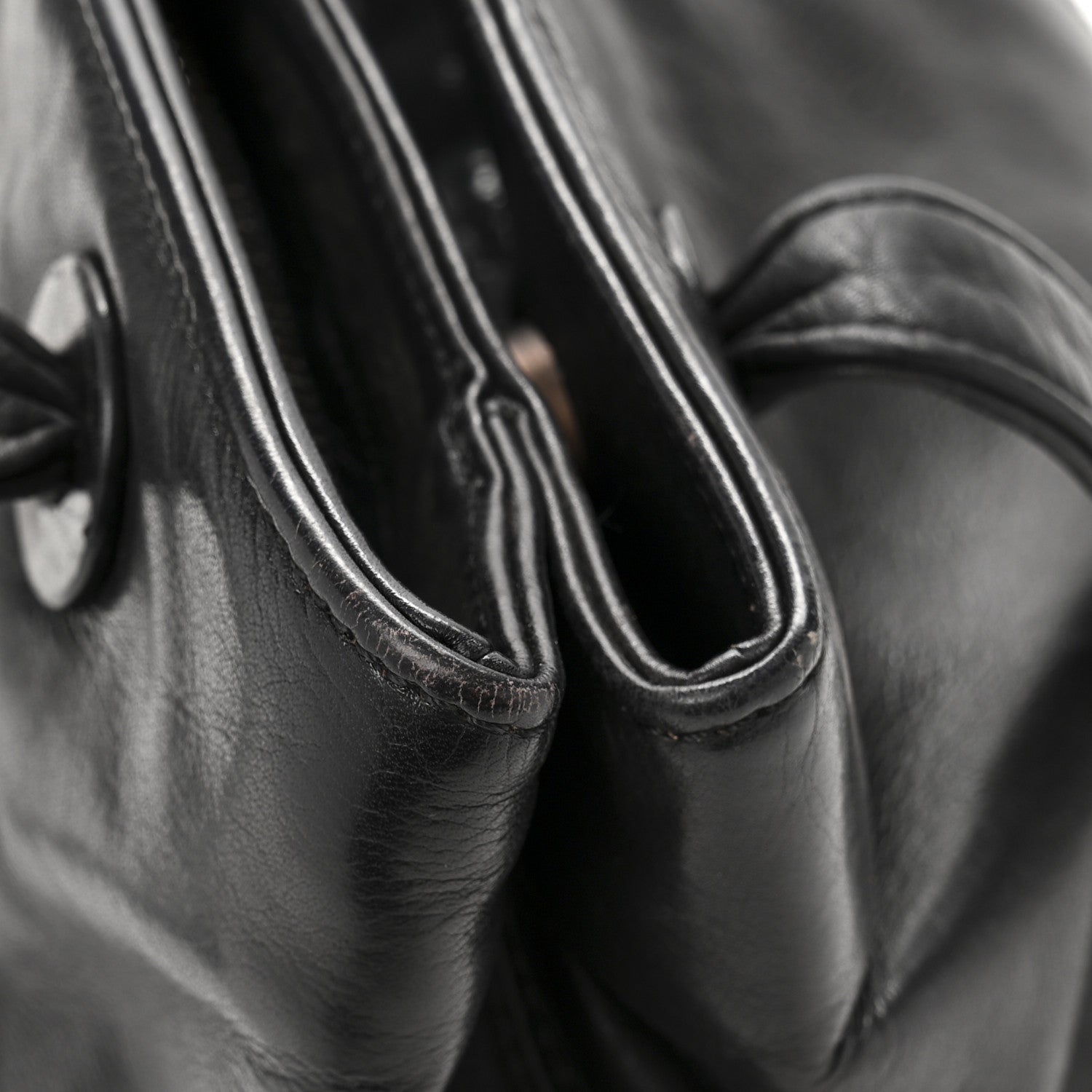 Lambskin CC Shoulder Bag Black