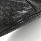 Microguccissima Mini Dome Bag Black