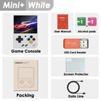 Mini Plus Portable Retro Handheld Game Console V2 with IPS Screen - Classic Video Game Console for Children, Linux System