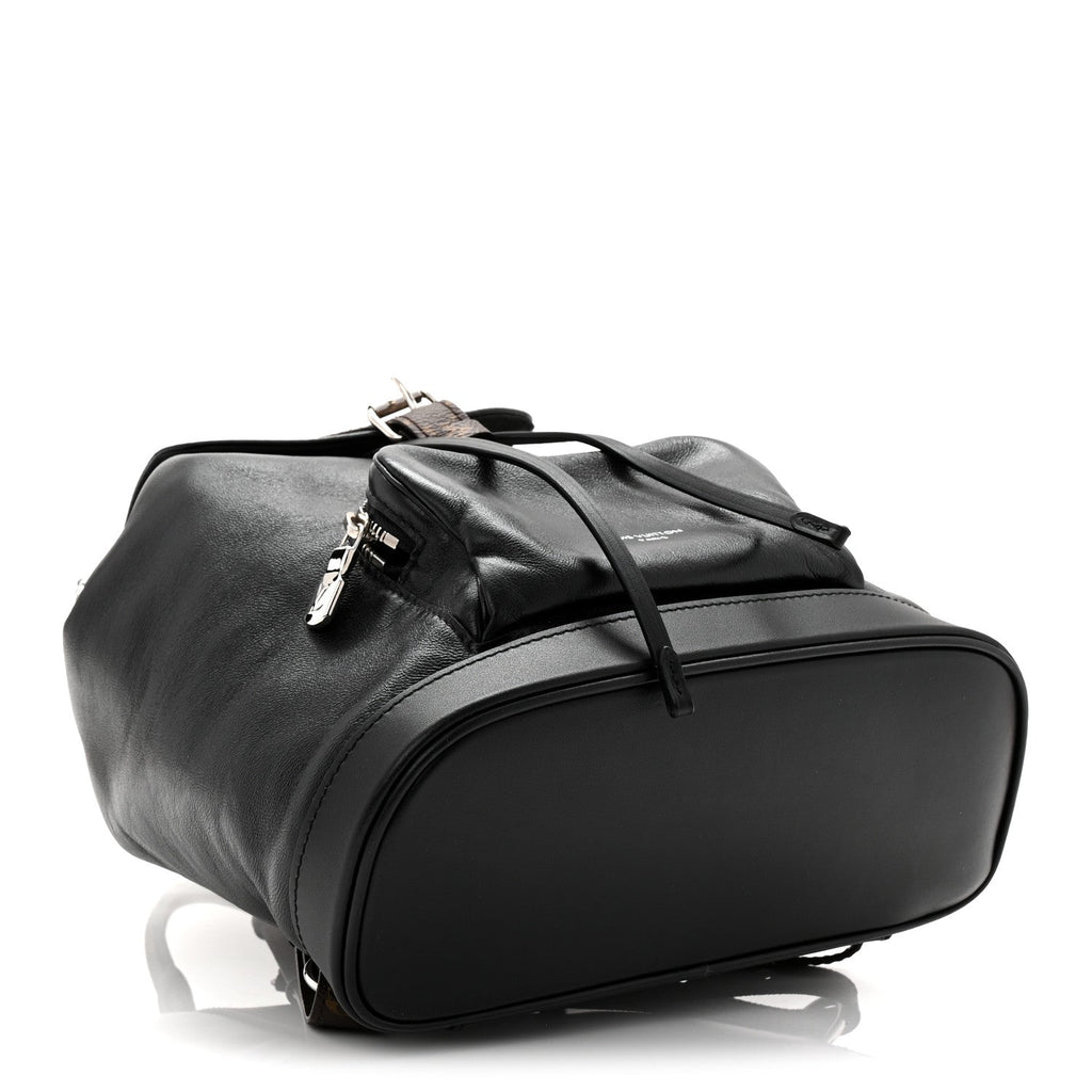 Lambskin Monogram Montsouris Vibe PM Black
