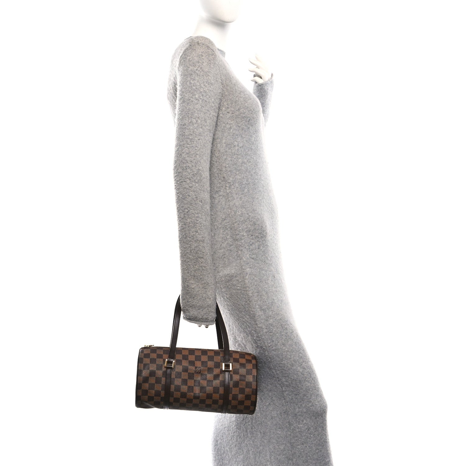 Damier Ebene Papillon 30 With Companion