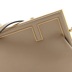 Shiny Nappa Small Fendi First Dove Gray
