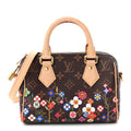 LV X TM Monogram Flowers Speedy Bandouliere 20