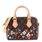 LV X TM Monogram Flowers Speedy Bandouliere 20