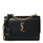 Calfskin Medium Monogram Sunset Black