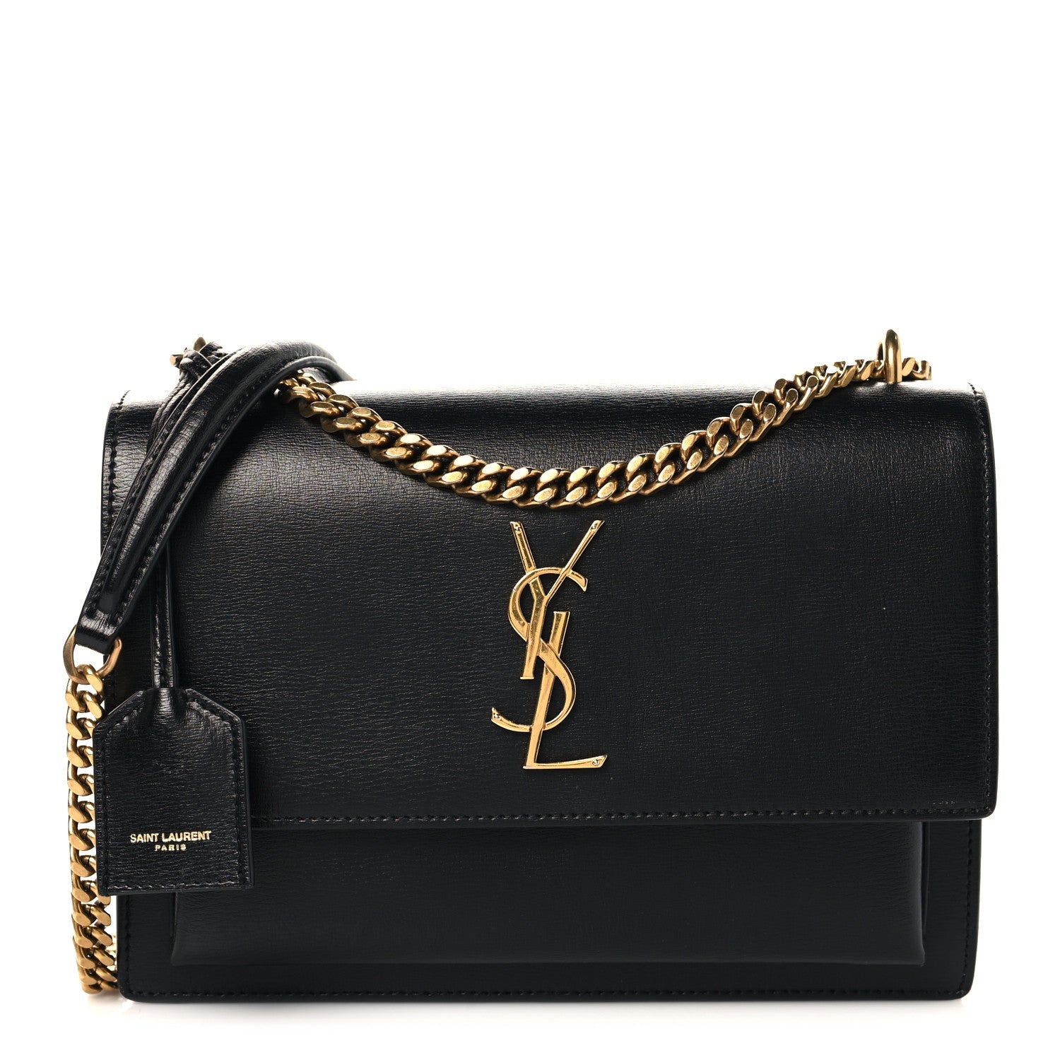 Calfskin Medium Monogram Sunset Black