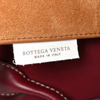 Calfskin Mini Maxi Intrecciato Arco Burgundy