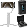 Movo WMX-2-C Wireless Microphone for iPhone 15/16 with Charging Case (USB-C)