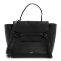 Grained Calfskin Nano Belt Bag Black