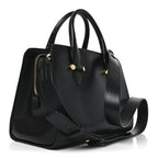 Hammered Calfskin Today Satchel Black