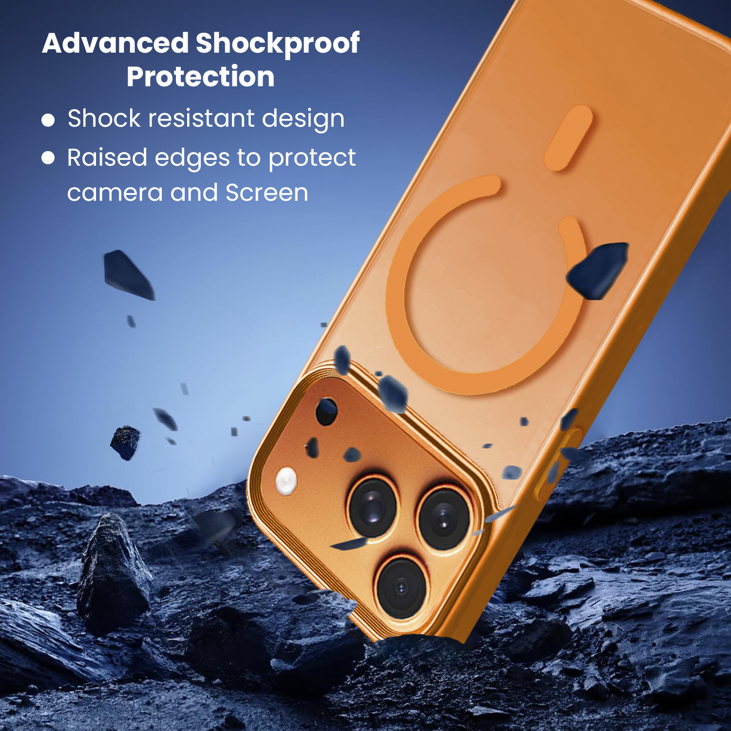 Entronix [Magnetic] Case Compatible with iPhone 17 Pro - Translucent Frosted Matte