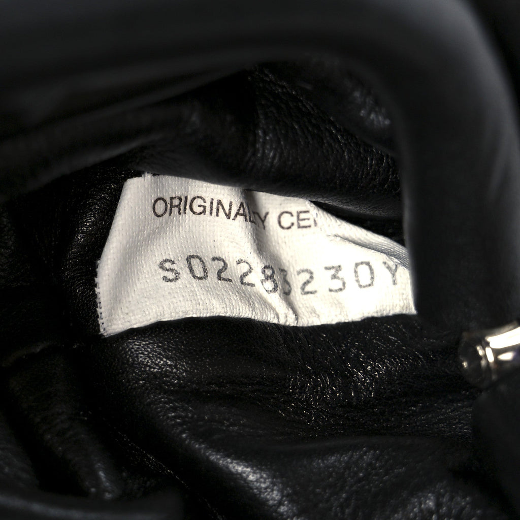 Butter Calfskin Coin Purse Black