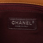 Caviar Quilted Medium Coco Handle Flap Camel