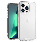 Reiko High Quality 2X Clean Pc And Tpu Bumper Case In Clear For Apple Iphone 13 Pro Max