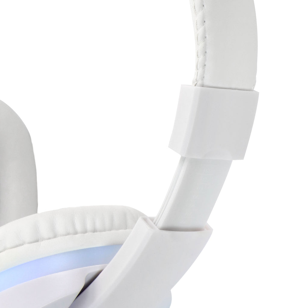 Light Up Pro Gaming Headset in White