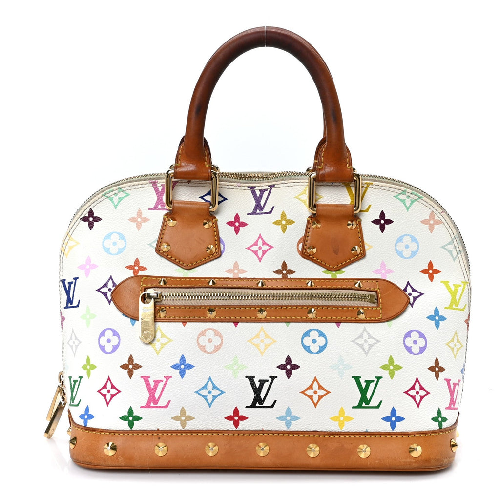 Monogram Multicolor Alma White