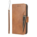 SAHARA - Indy Series Genuine Leather Wallet Case  - iPhone 15 Plus - CP00454 CP00455
