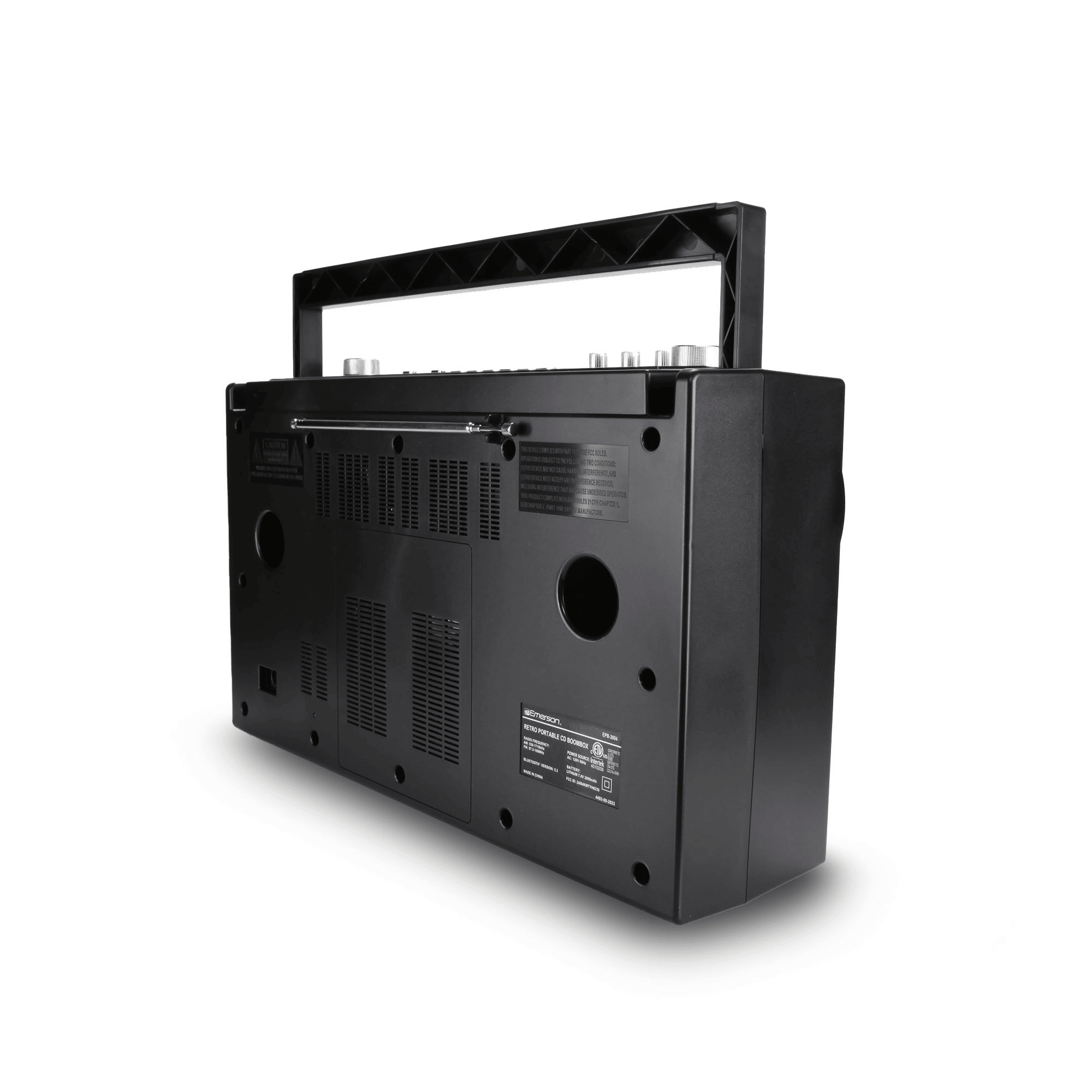 Retro Portable CD Boombox